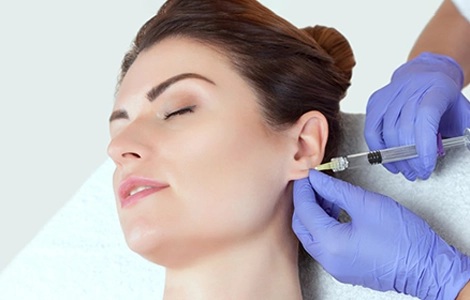 Earlobe stitching helps repair torn, sagging, uneven earlobes and scars for a natural look.